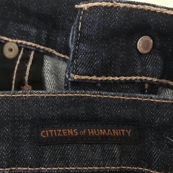 Citizens of Humanity Elson Mid-Rise Dark Jeans - Picture 6 of 9